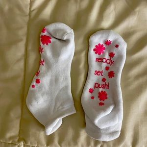 Ready set push socks NWOT push present!